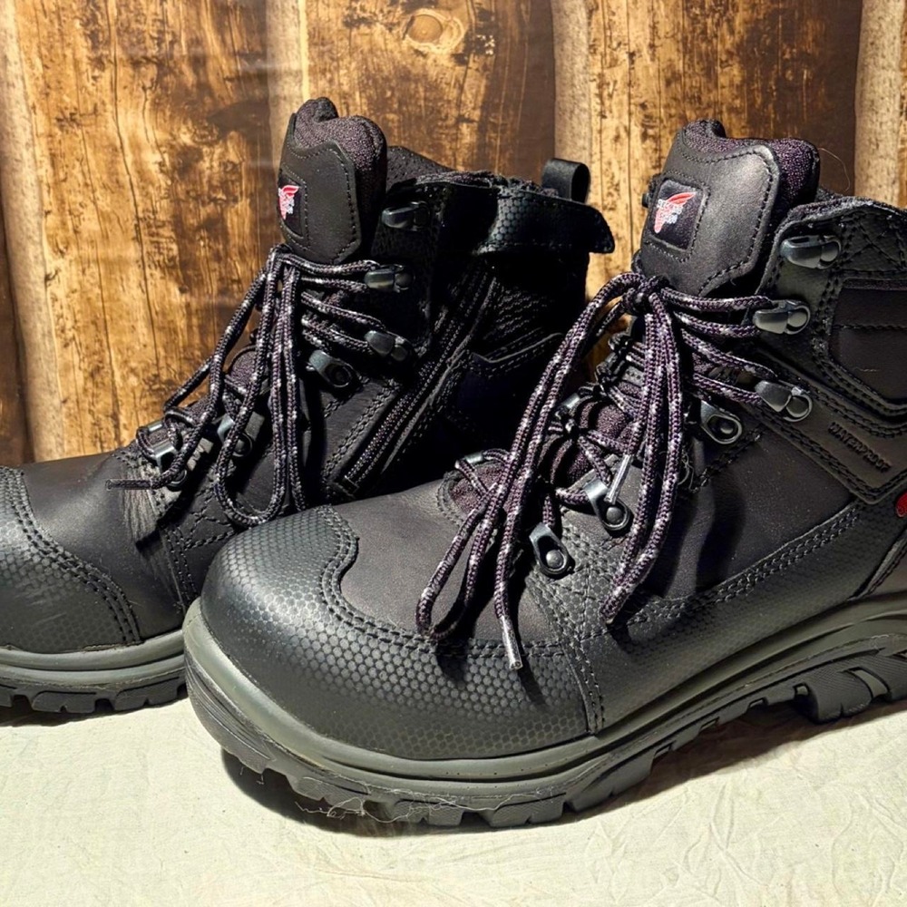 Red wing mens black leather